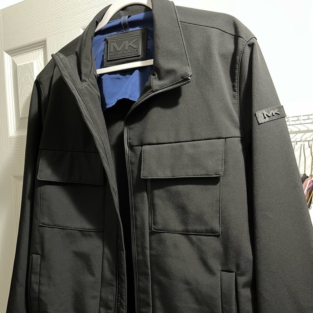 Grey Michael kors jacket size large